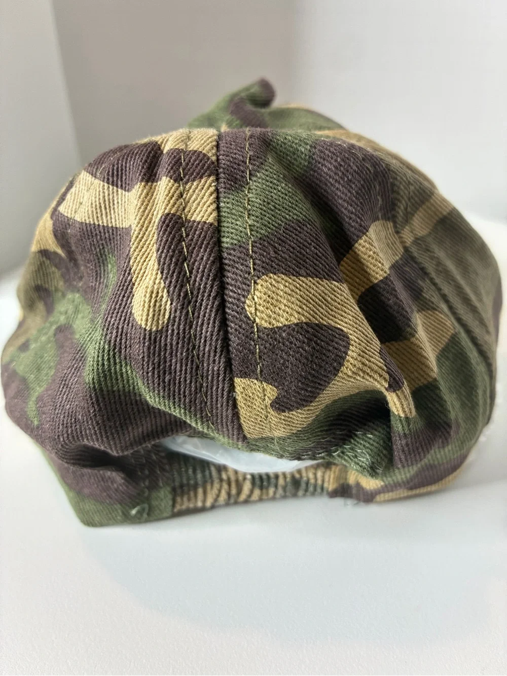 Baby/Toddler Custom Camo Cap with Multi-Color Rhinestone Brim